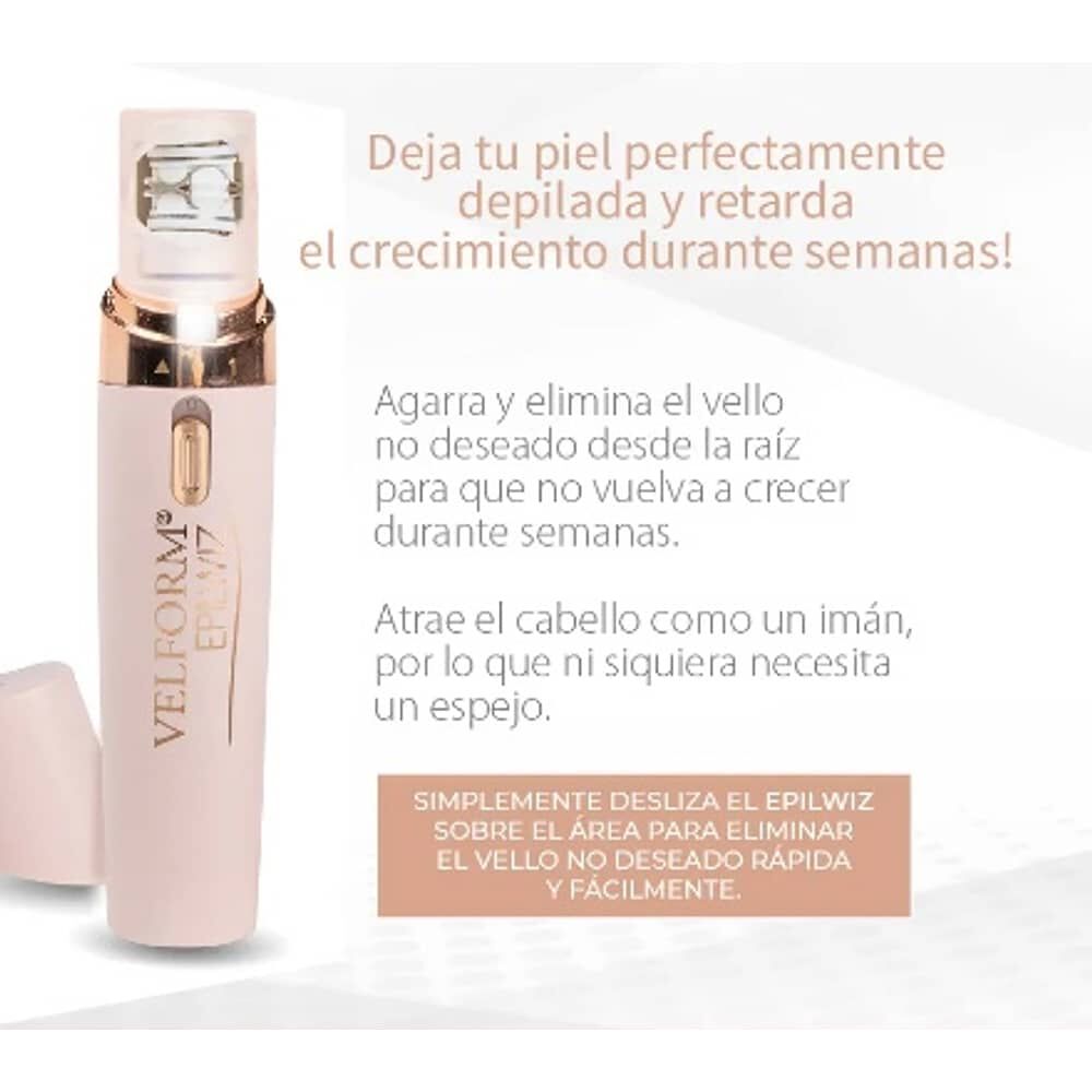 Removedor Port&aacute;til Depiladora De Vello Facial Epilwiz image number 5.0