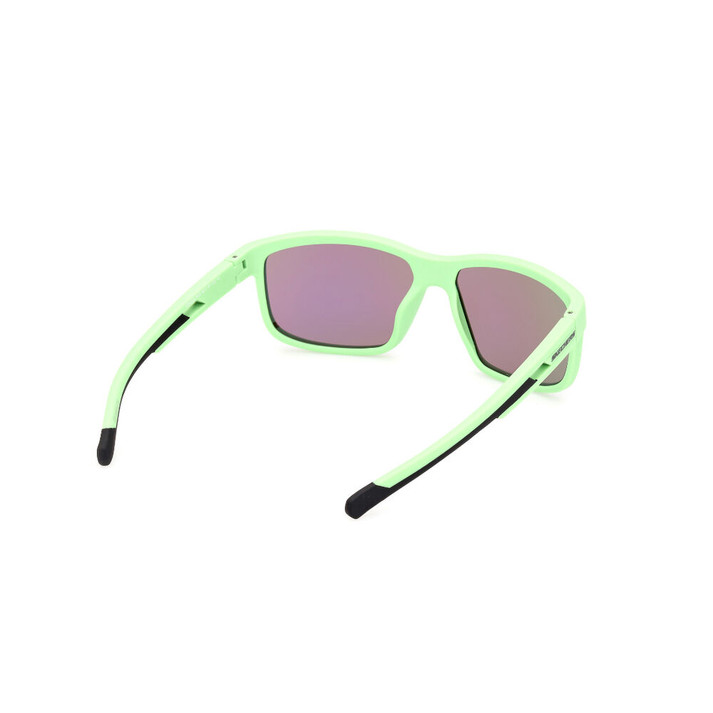 Lentes De Sol Verde Mate Espejados Skechers image number 5.0
