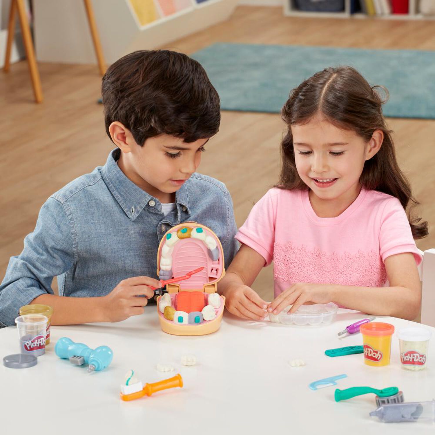 Masas Educativas Play Doh Dentista Bromista image number 5.0