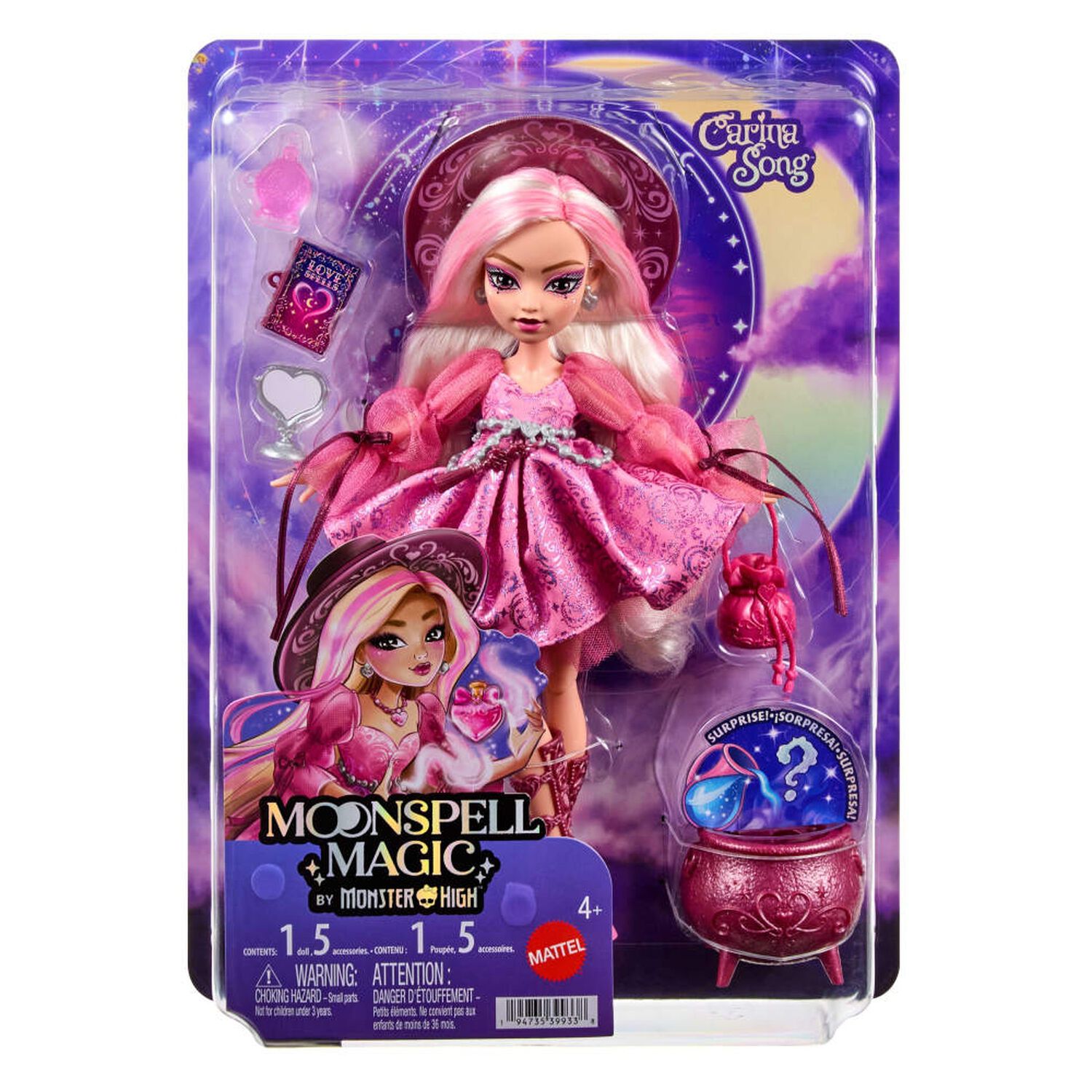 Mu&ntilde;eca Moonspell Magic De Monster High image number 2.0