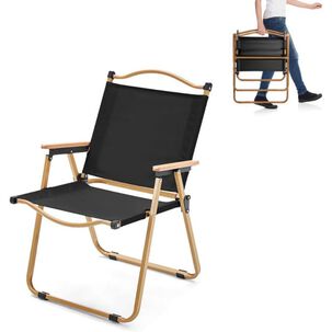 Silla Plegable Para Exteriores Capacidad 130kg 76x54x40cm
