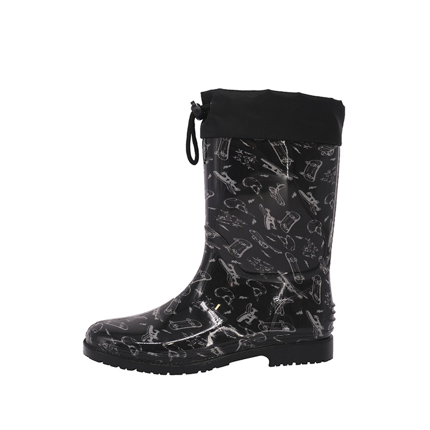 Bota De Agua Con Polar Skoll Negro Bamboo image number 1.0