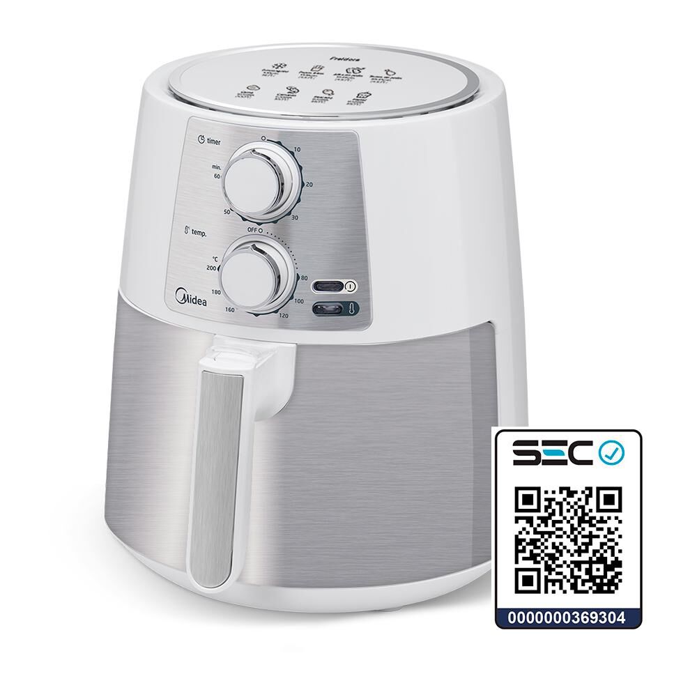 Freidora de Aire Midea Healty Fryer / 3.5 Litros image number 6.0