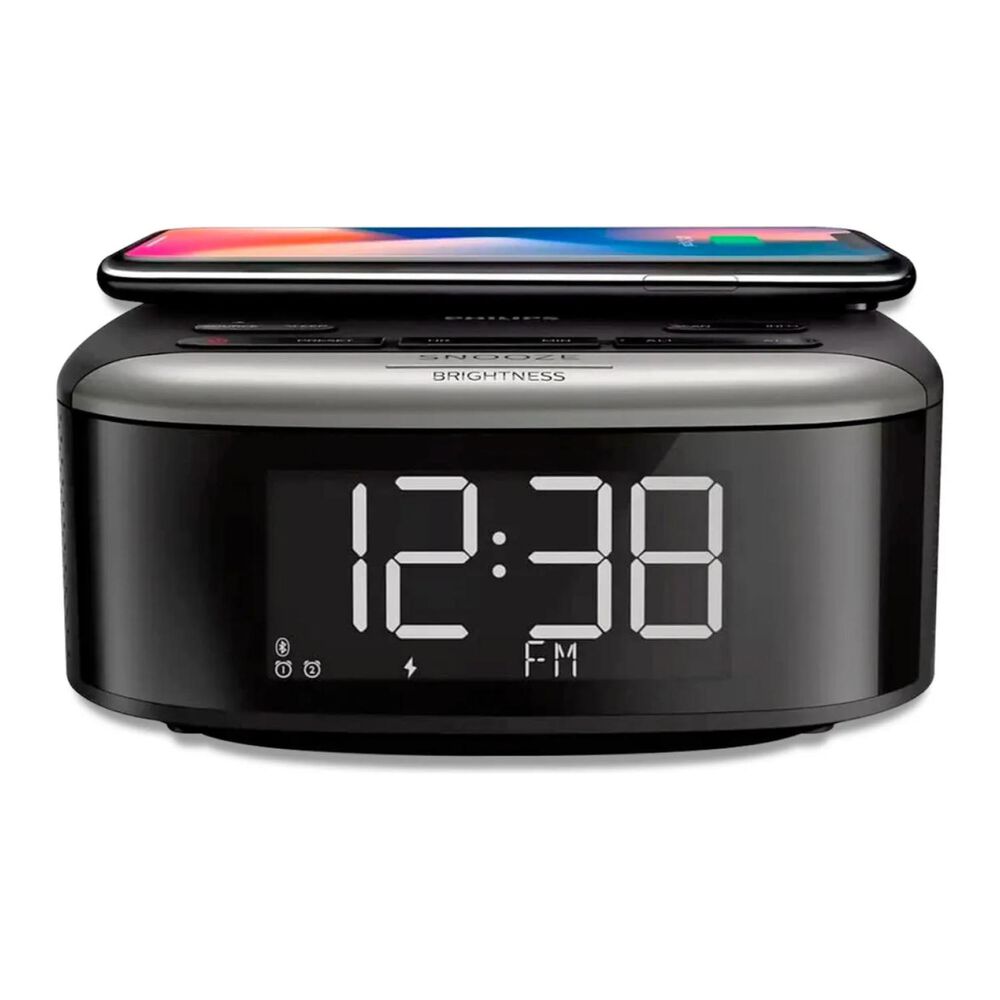 Radio Am Fm Reloj Digital Bluetooth Alarma Ar7606/37 Philips image number 2.0
