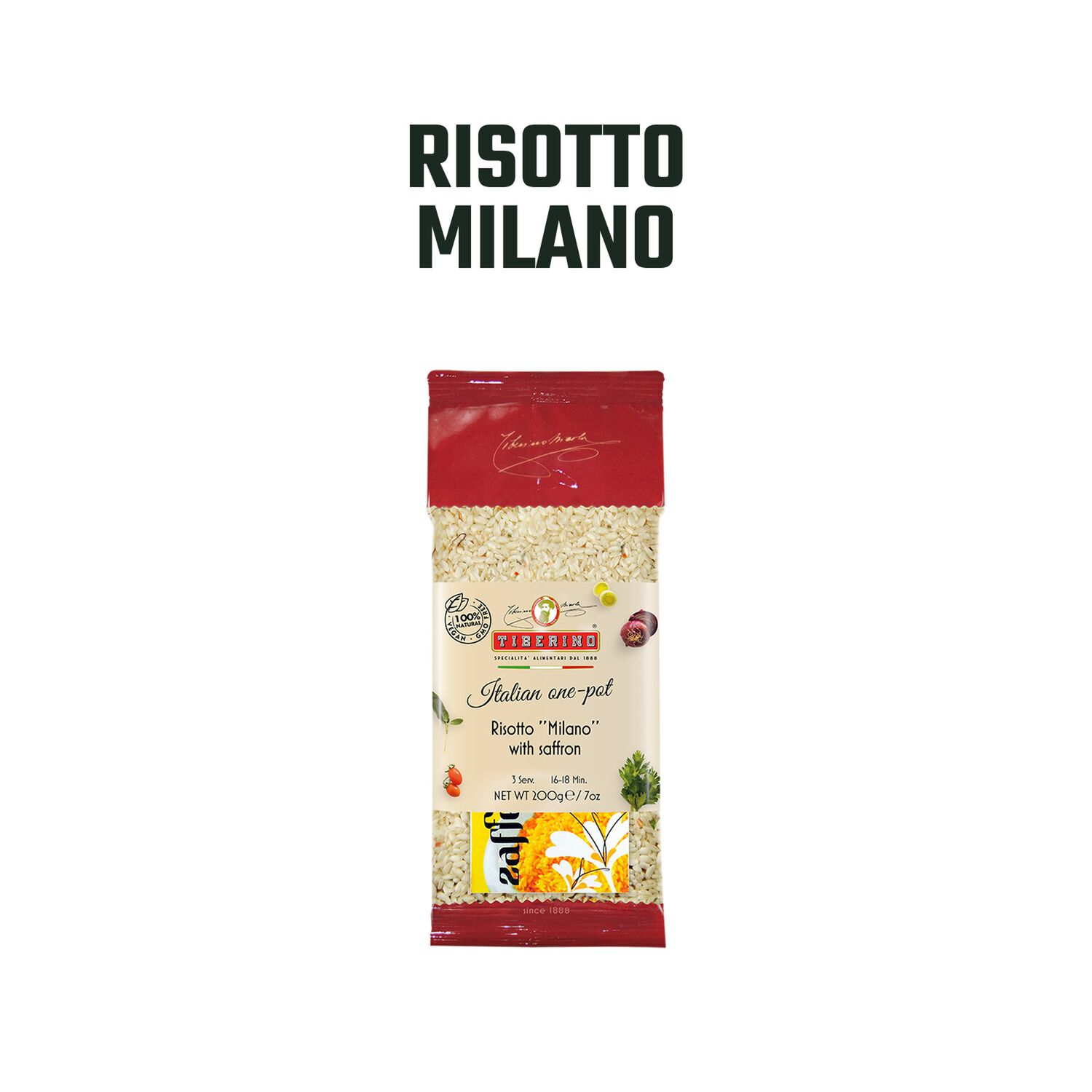 Risotto Azafr&aacute;n Tiberino 1 X 200 Gr image number 2.0