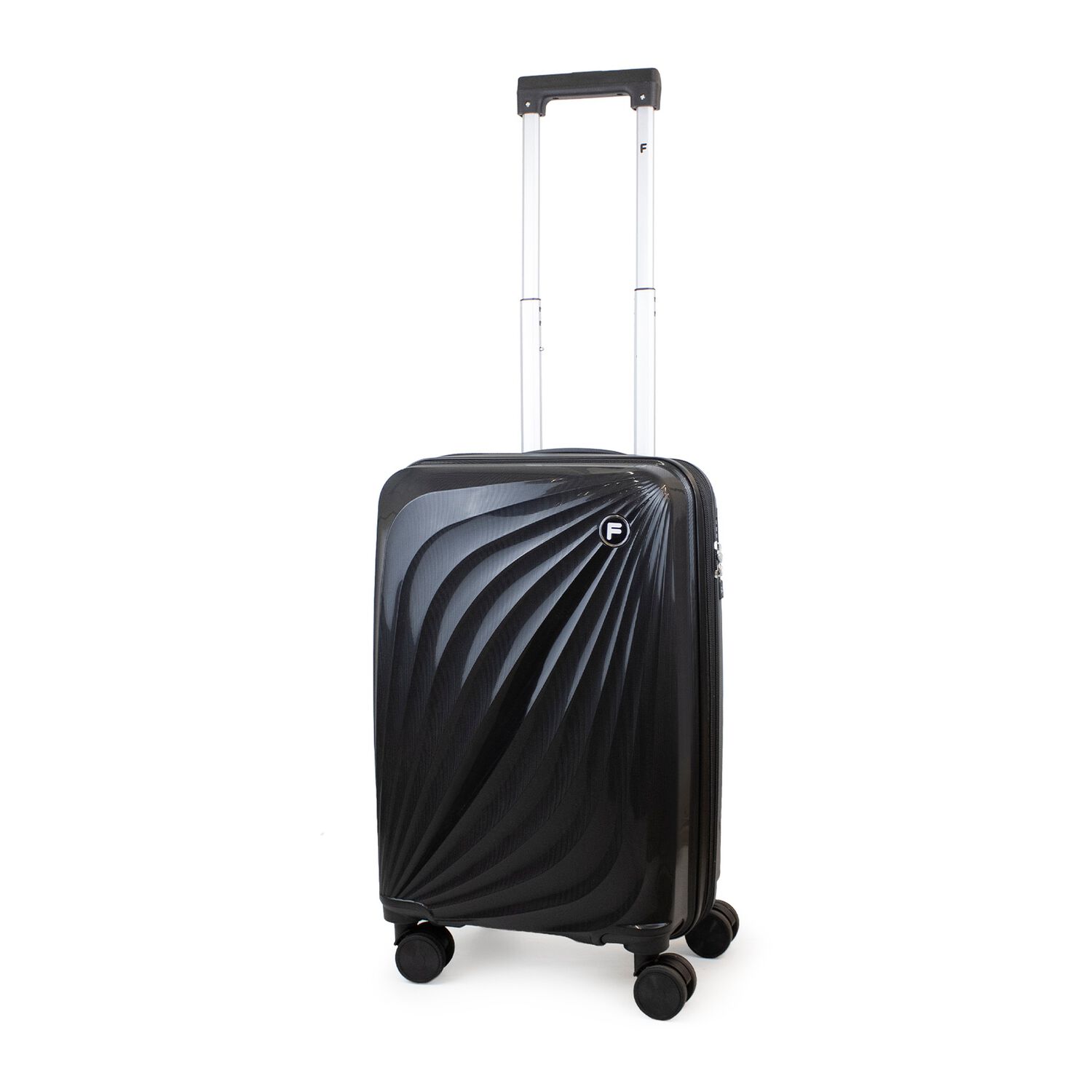 Pack Maleta Cabina 10kg Slay Negra + Neceser Spark Rosado Fila image number 2.0