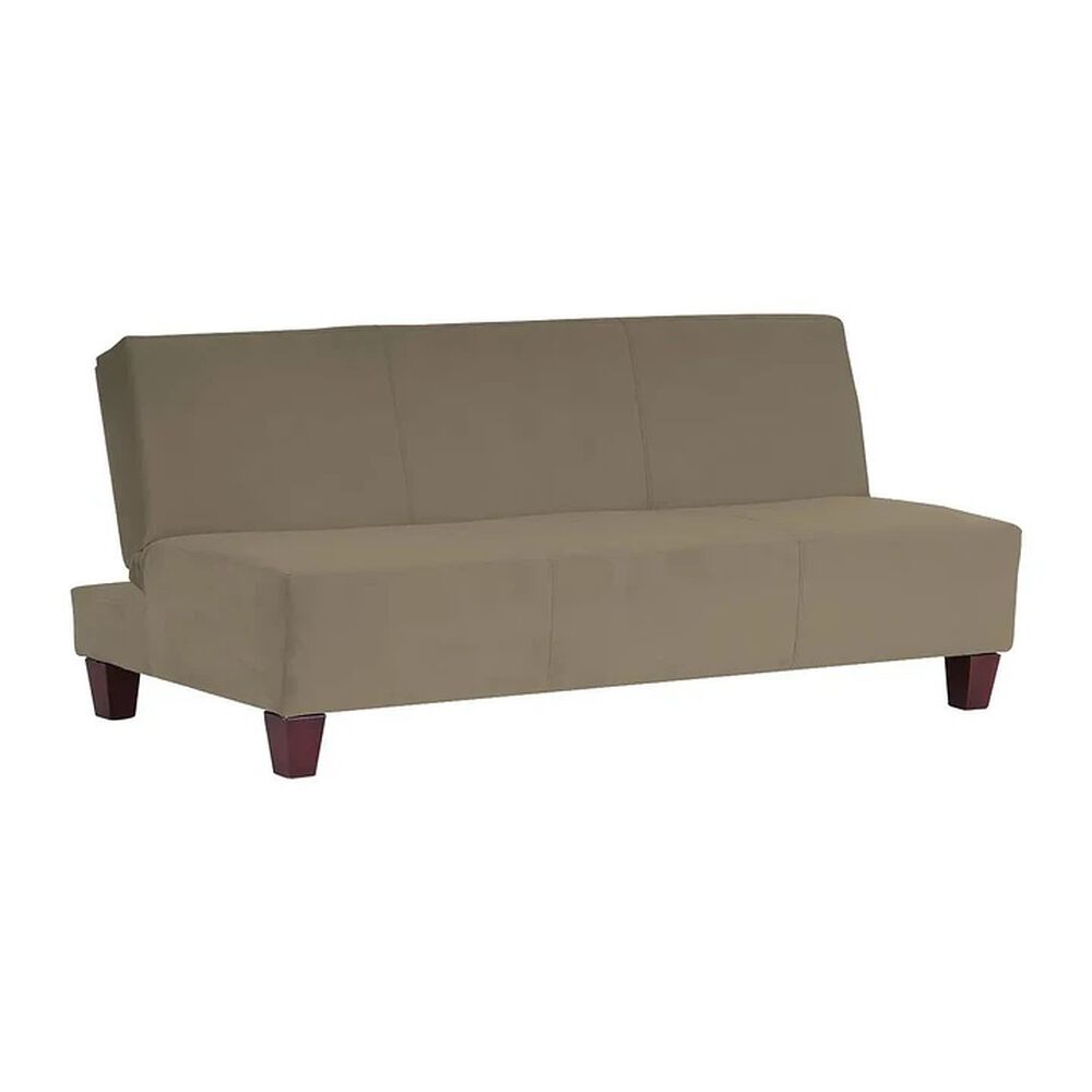 Fut&oacute;n Sof&aacute; Cama 3 Cuerpos Tapiz Genova - Sin Reposabrazos (caf&eacute;) image number 2.0