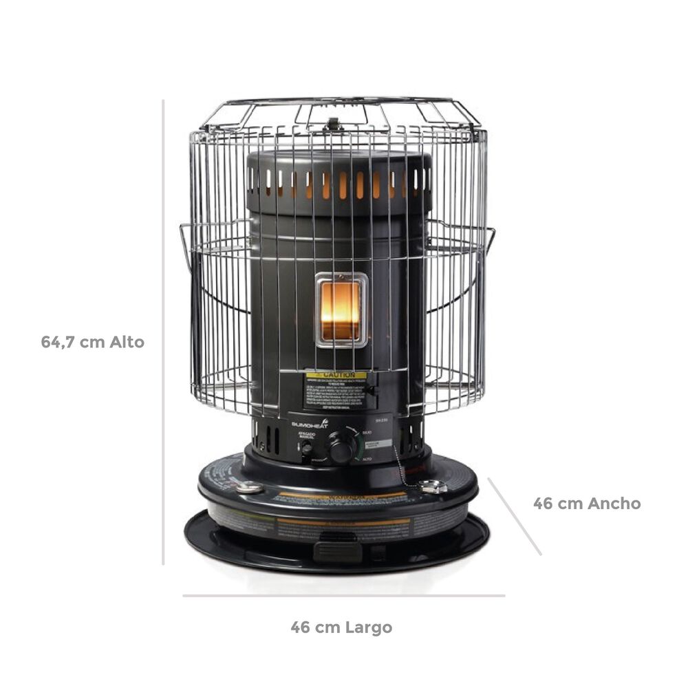 Estufa Parafina Mecha Sh-235 image number 3.0