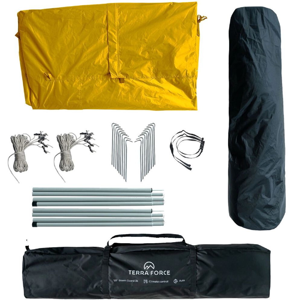 Carpa 3 Estaciones 6 Personas Storm Guard Auto-fresh 3k Amarillo image number 4.0