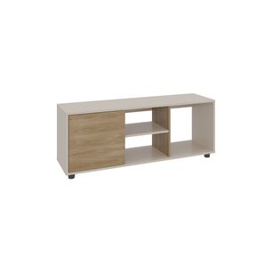 Rack Tv 50" 120,3x34,9x46,7 Cm 1 Puerta Abatible