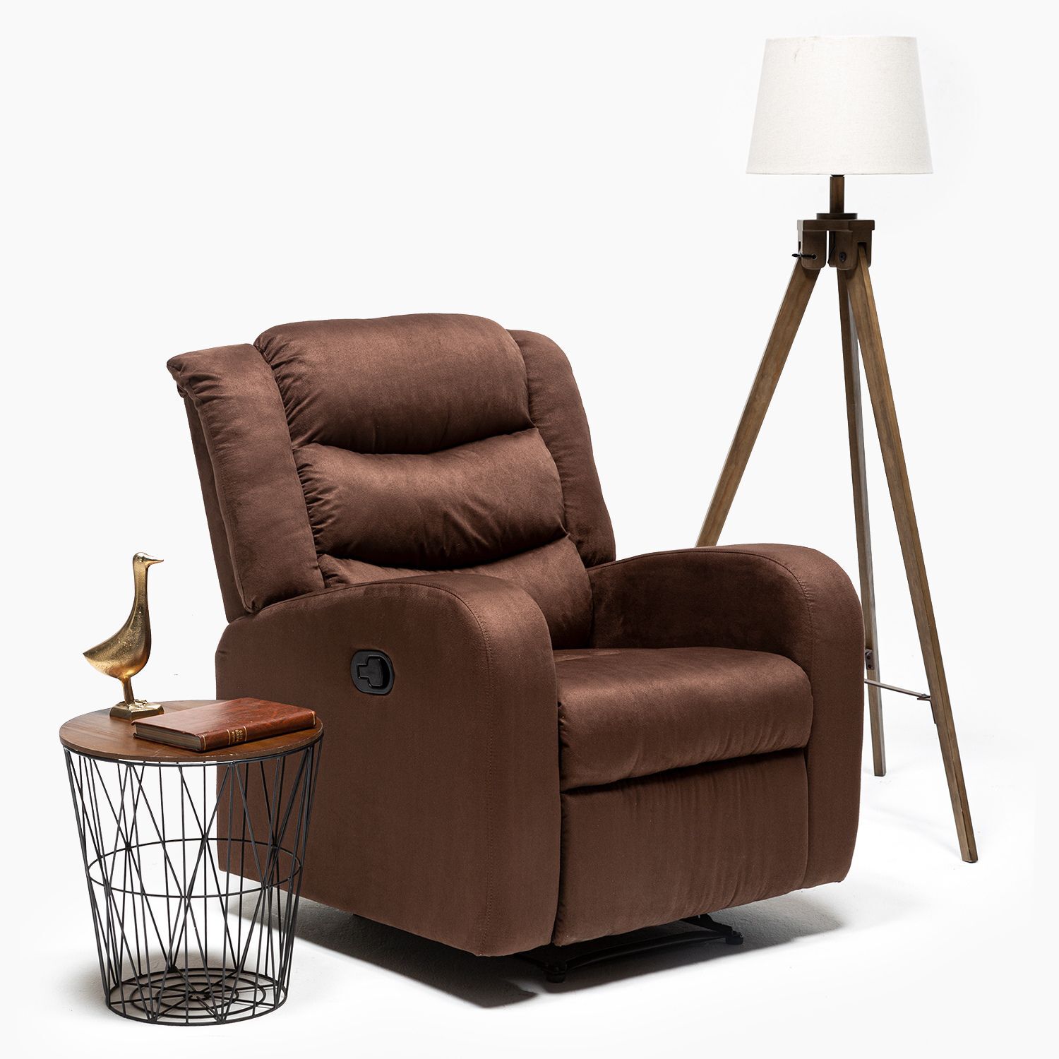 Berger Reclinable Moderno Virgil Masajeador Fg98013 image number 1.0