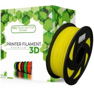 Filamento Pla+ Amarillo 1kg Ppc Filaments