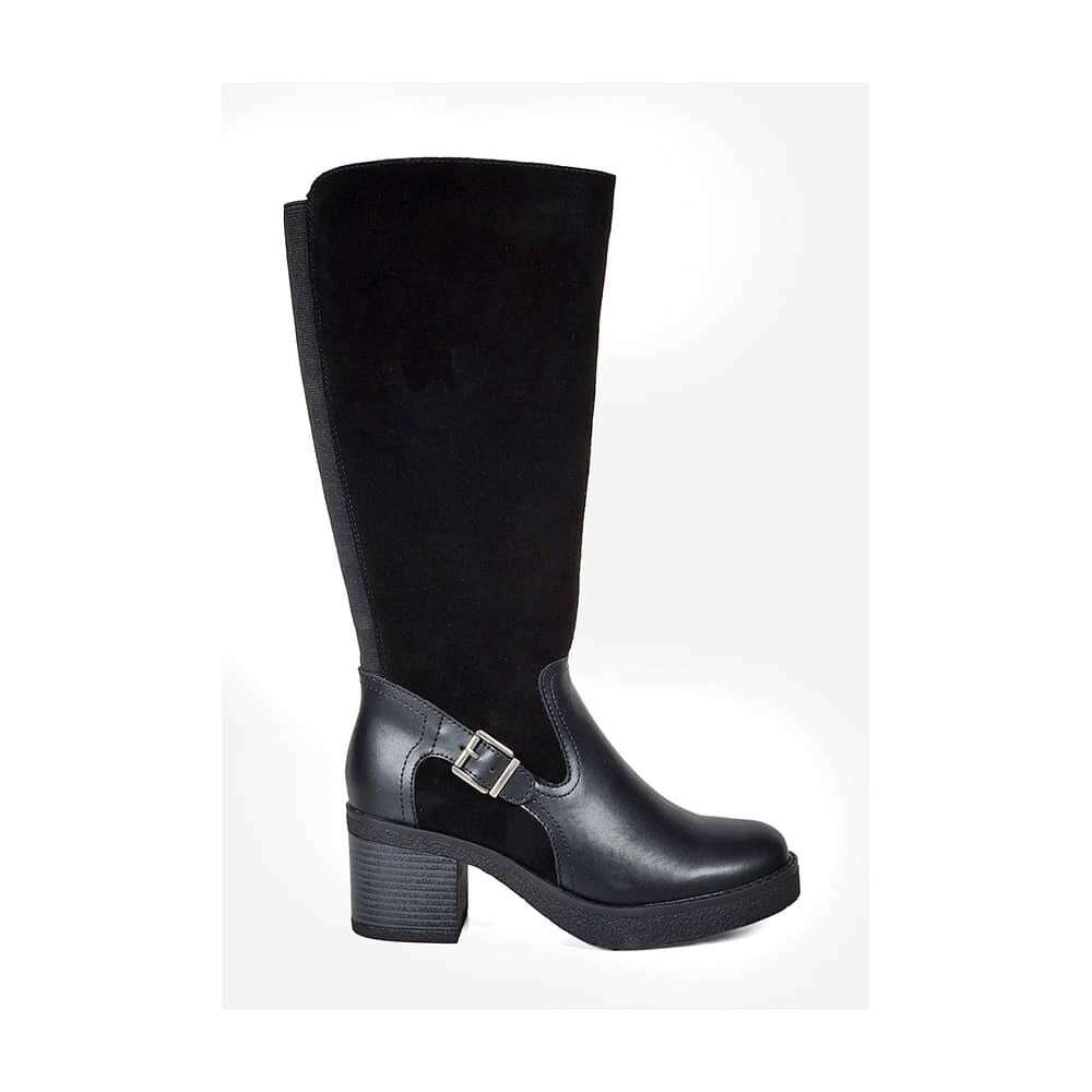 Bota Cuero Usune Negro image number 0.0