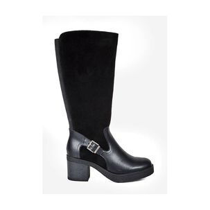 Bota Cuero Usune Negro