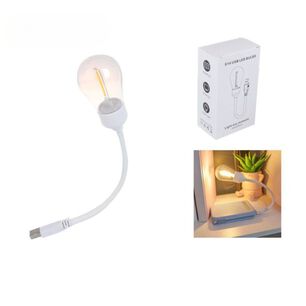 L&aacute;mpara Bombilla Usb Port&aacute;til Led Lectura Decoraci&oacute;n Hogar