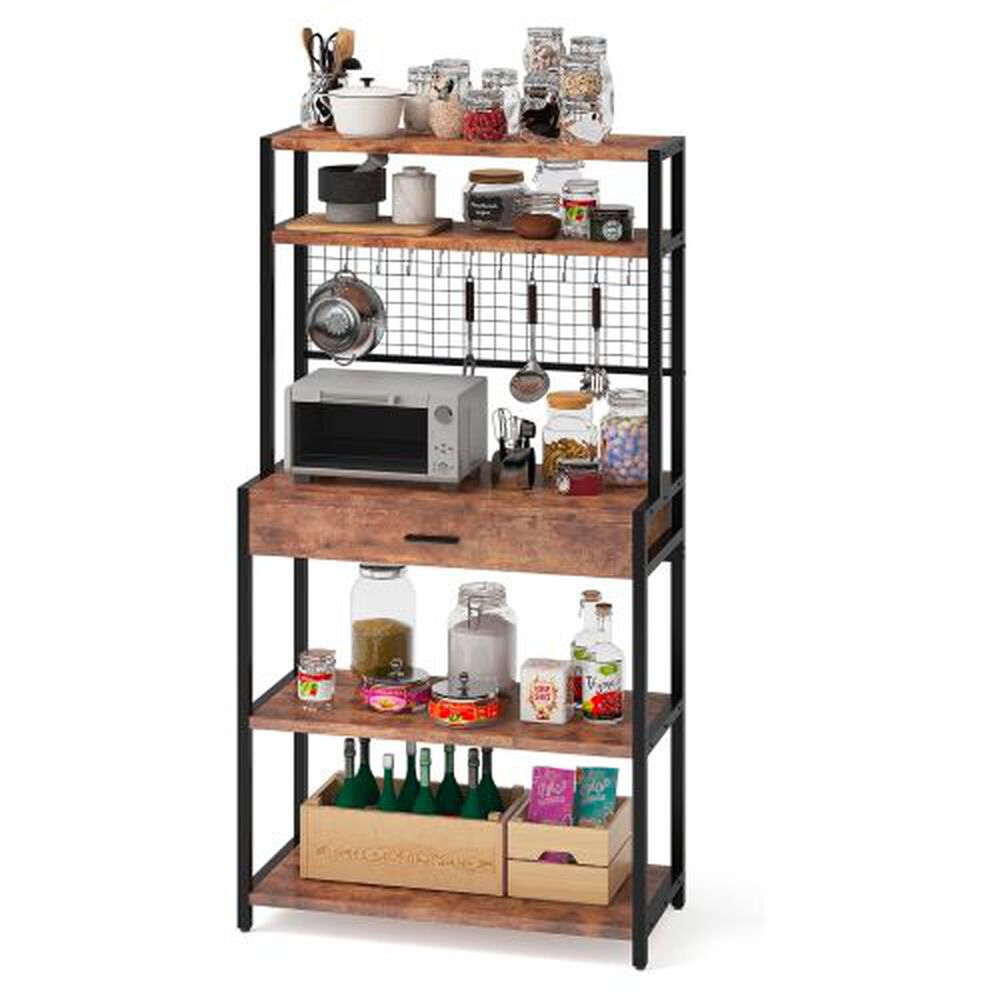 Rack Organizador Alto Con Cajón Para Cocina image number 2.0