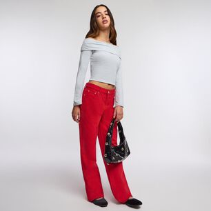 Jeans Tiro Medio Slouchy Mujer Freedom