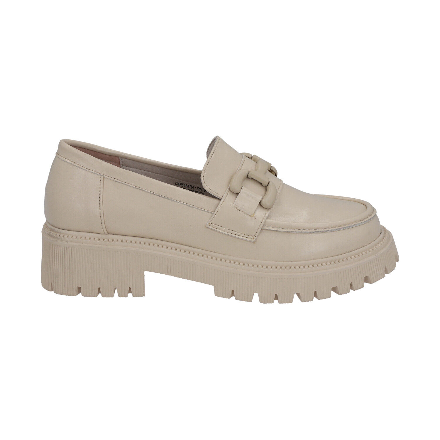 Mocasin Mujer Beige Adela Detogni image number 0.0