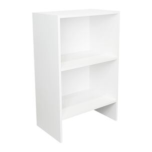 Librero Bajo Fm 2 Repisas 80x50x30,3 Cm Blanco