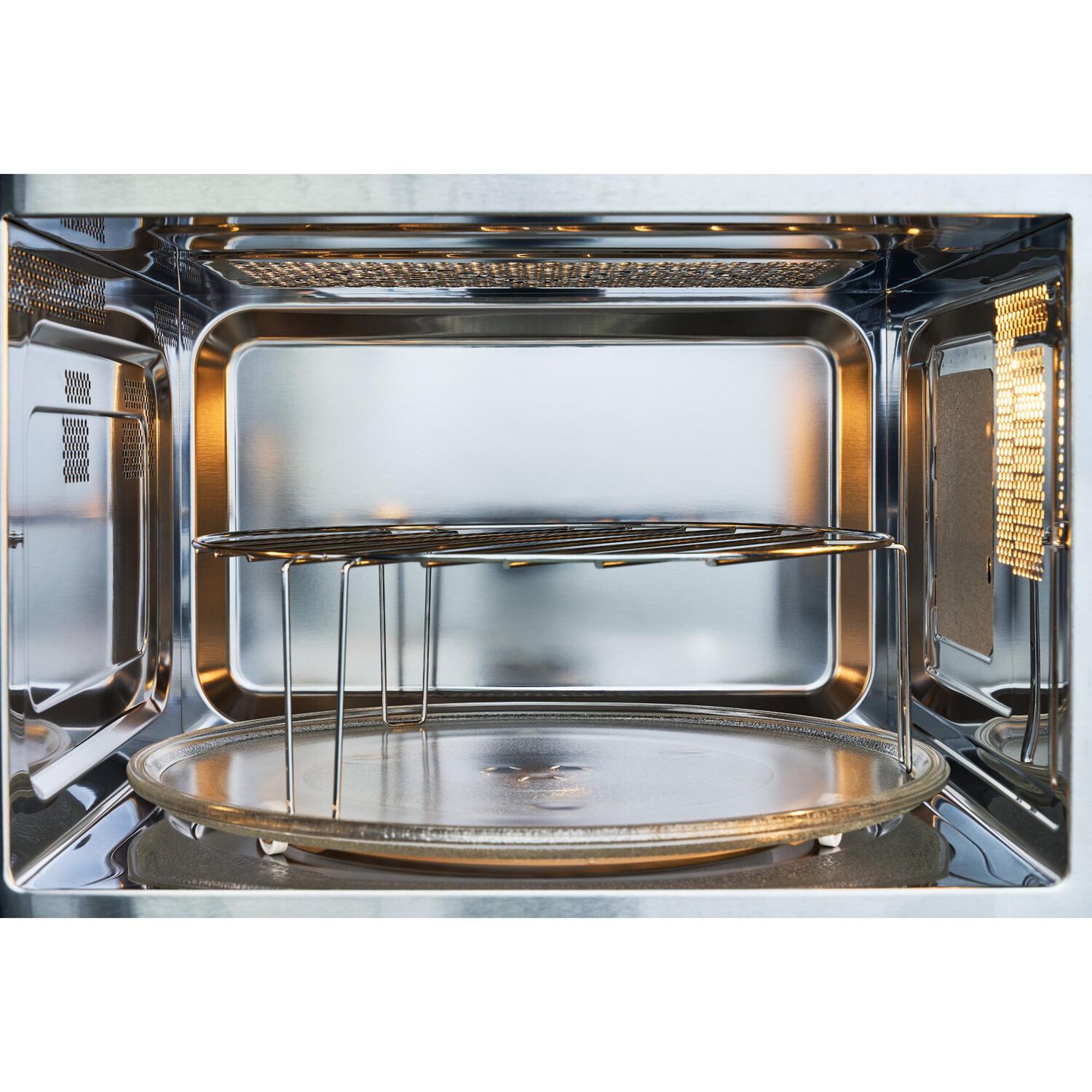 Horno Microondas Empotrable Gr&ouml;ner Black Matte Grill 25l image number 6.0