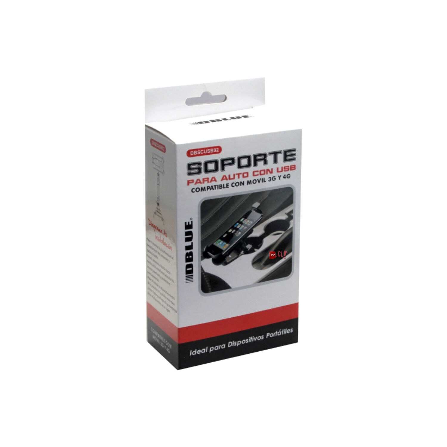 Soporte Celular Con 2 Conectores Usb De 5v - Ps image number 1.0
