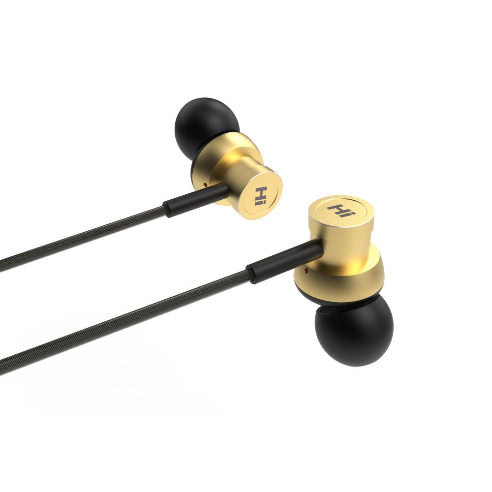 Audifonos Alambricos In-ear Hi5 Champagne Gold Hifuture image number 2.0
