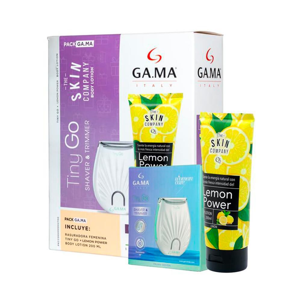 Combo Afeitadora Tiny + Crem Limon Gama image number 2.0
