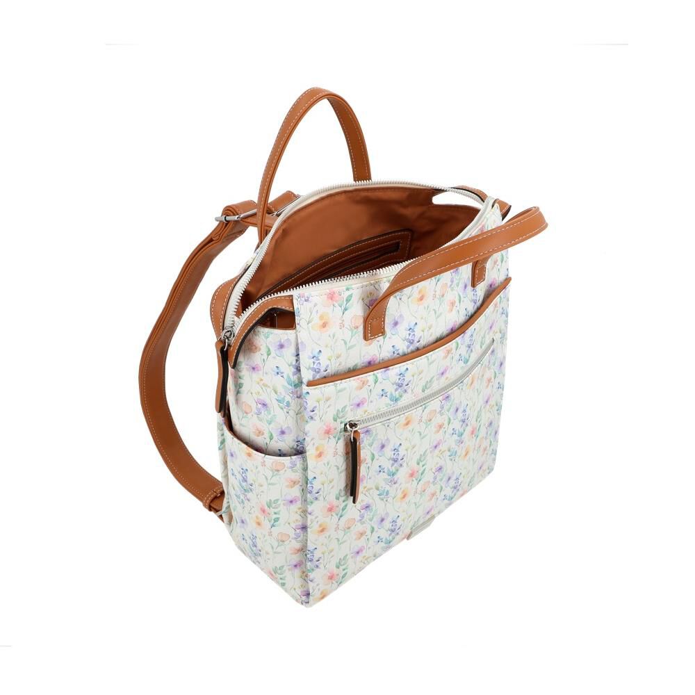 Mochila Secret Acapulco Sc6 M Flores image number 3.0