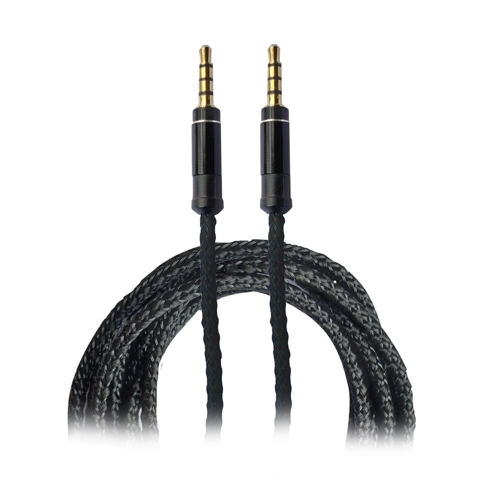 Cable Auxiliar Plug 3.5 Mm Audio 1 Mt image number 0.0