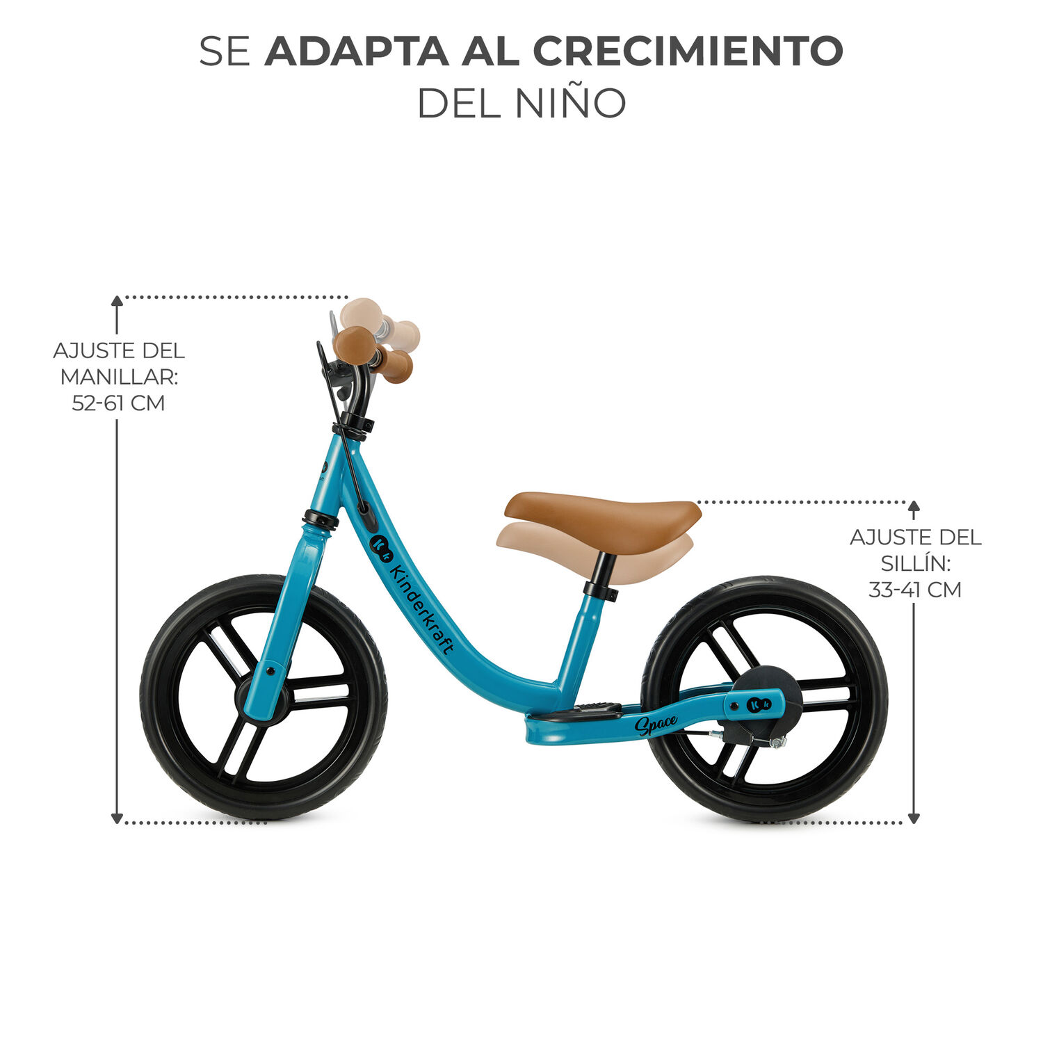 Bicicleta De Balance Space Deep Blue image number 3.0