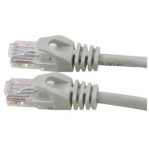 Cable De Red Utp-5e Conectores Rj45 15mts Blanco