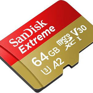 Tarjeta Memoria Micro Sd Sandisk Extreme Pro Original 64 Gb 4k U3 Compatible Go Pro Drones Microsdxc 160 Mb/s