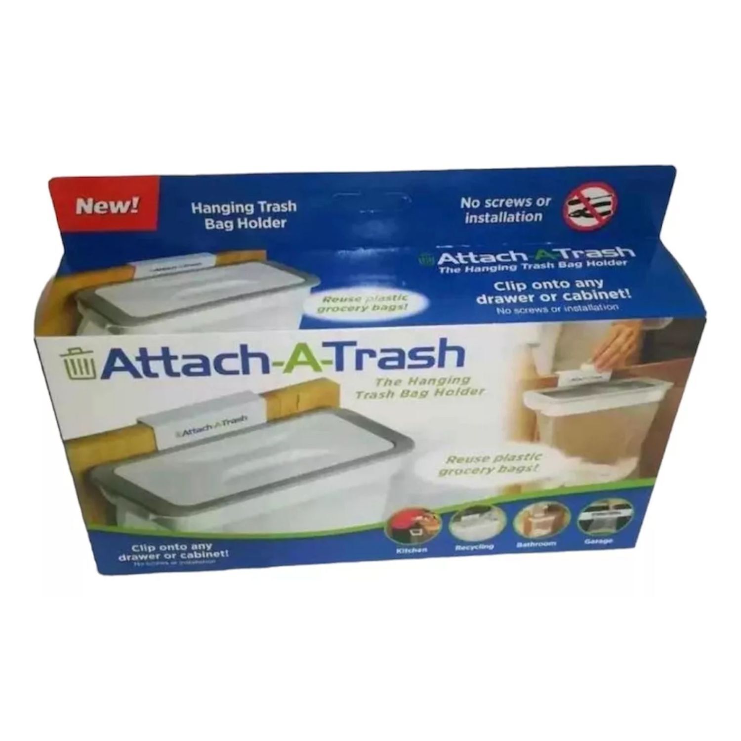 Basurero Portatil Para Cocina Puerta Muebles Plastico image number 3.0