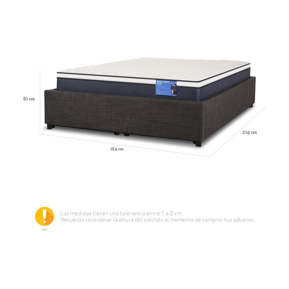 Cama Space Box Cic Excellence Plus / 2 Plazas image number 9.0