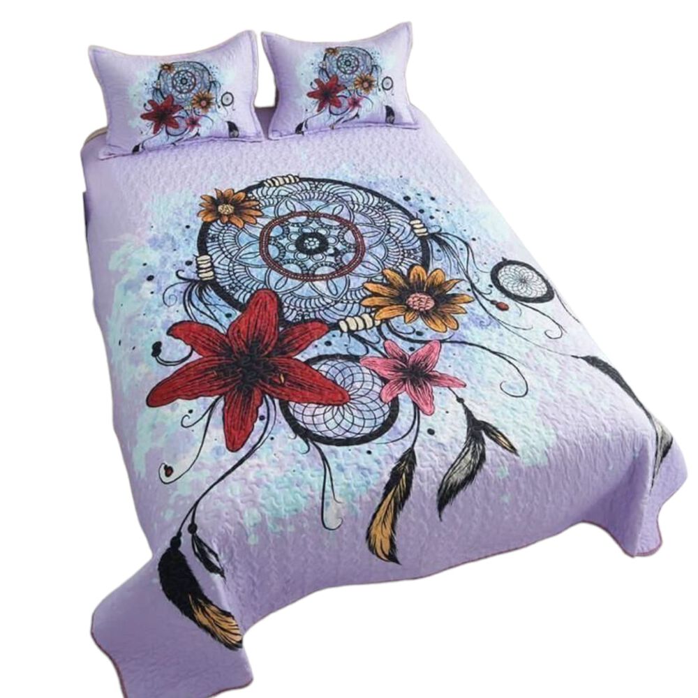 Cubrecama Quilt De Verano 2 Plazas + 2 Funda Medida 230x250cm image number 0.0