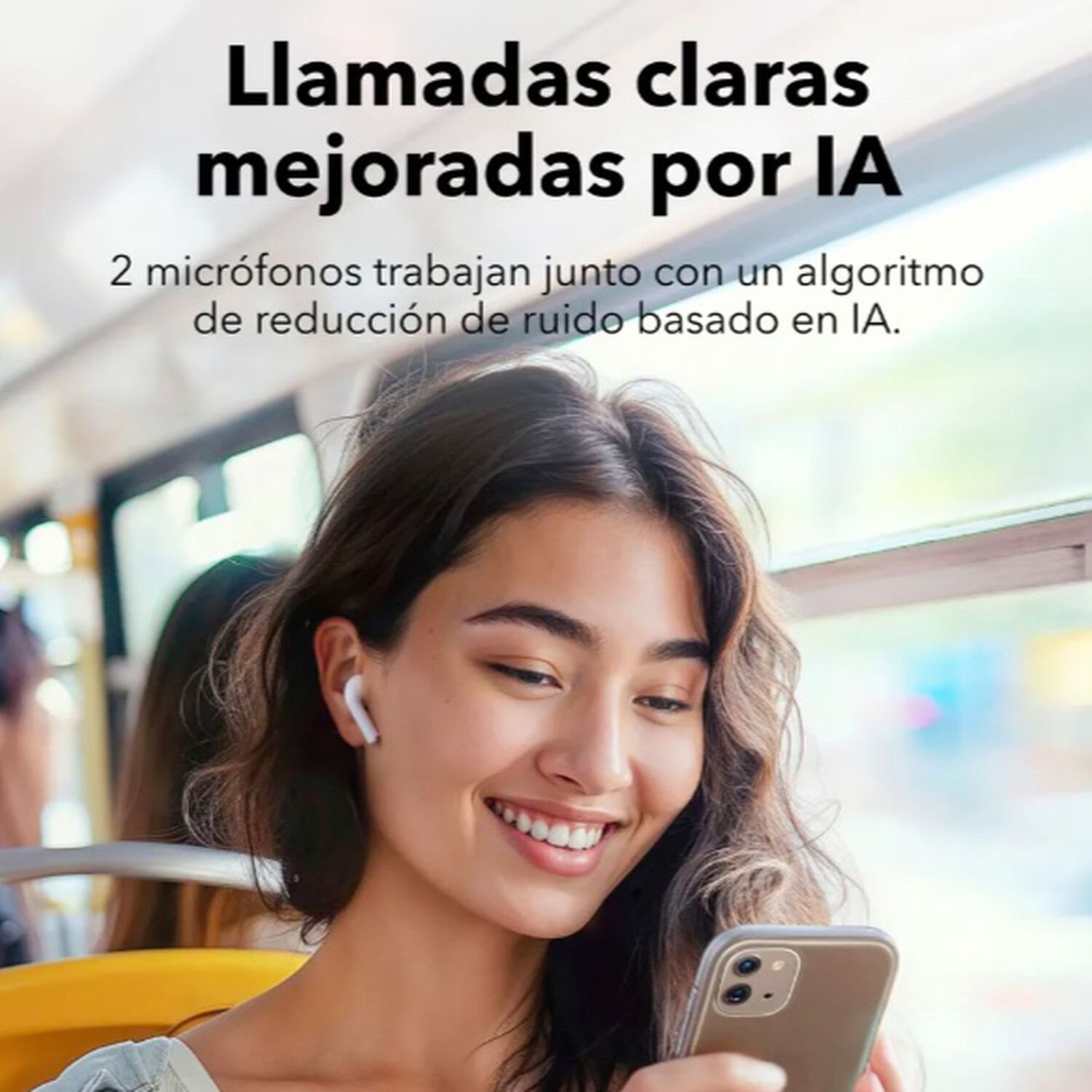 Aud&iacute;fonos Bluetooth Blancos image number 4.0