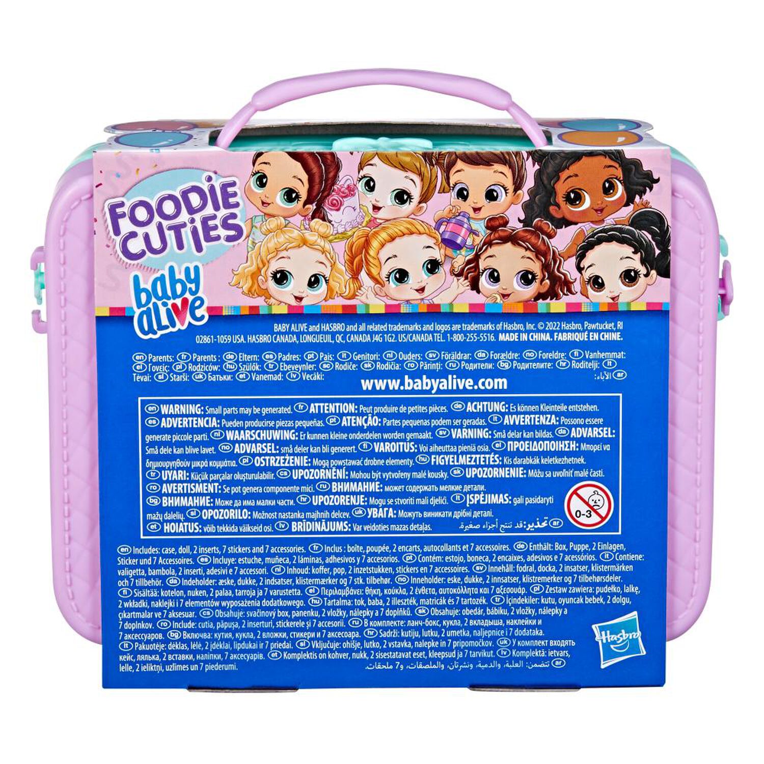 Mu&ntilde;eca Baby Alive Foodie Cuties F3551 image number 2.0