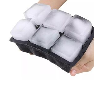 Cubetera De Silicona Para Hacer Hielos Hielera Con Tapa