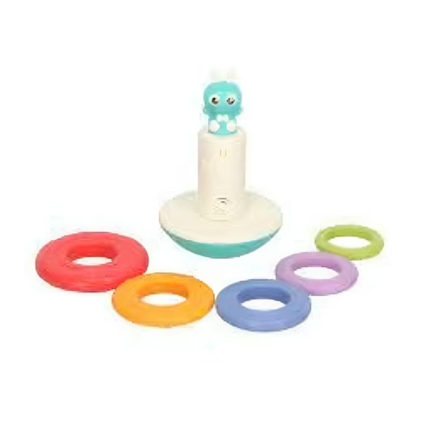 Juguete Didactico Sensorial Bibi In Torre Rosado Infantil image number 2.0