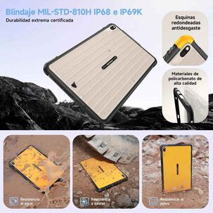 Tablet Rugged: Rugking Pad 2 Pro - 10 Pulg. 16gb, 4g, Linterna, Android 16, Correa