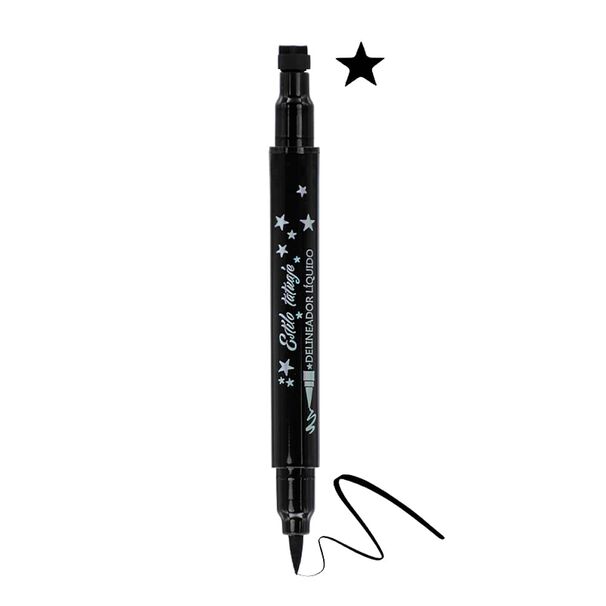 Delineador Plum&oacute;n Para Ojos Con Sello De Estrella