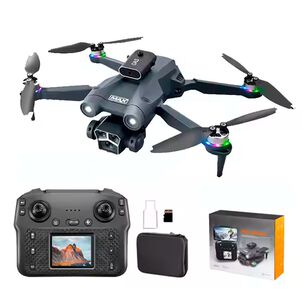 Dron M3 Ultra Con Control Remoto Y Pantalla Luz Rgb