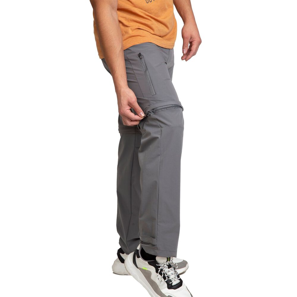 Pantalón Tech Peak Performance Hombre Barnos Gris Sombra image number 2.0