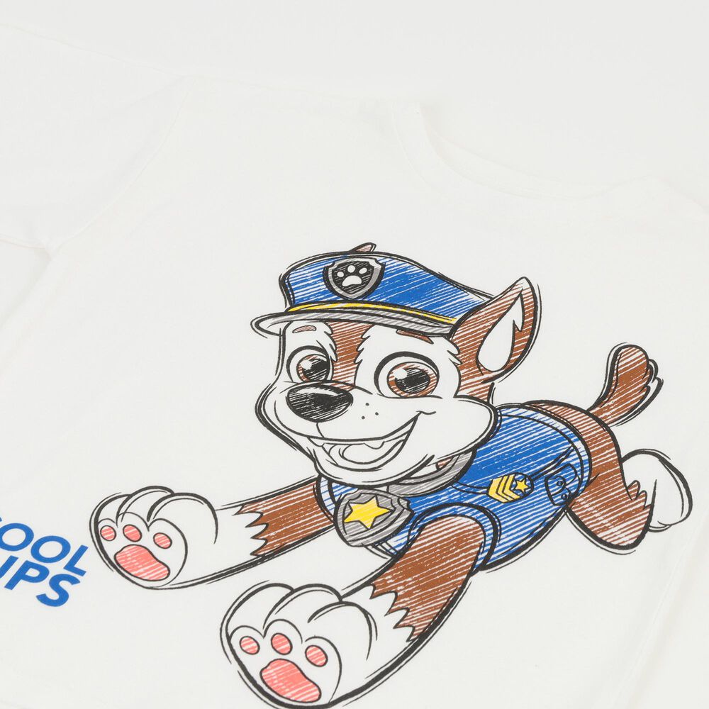 Conjunto Ni&ntilde;o Blanco Chase Paw Patrol image number 2.0