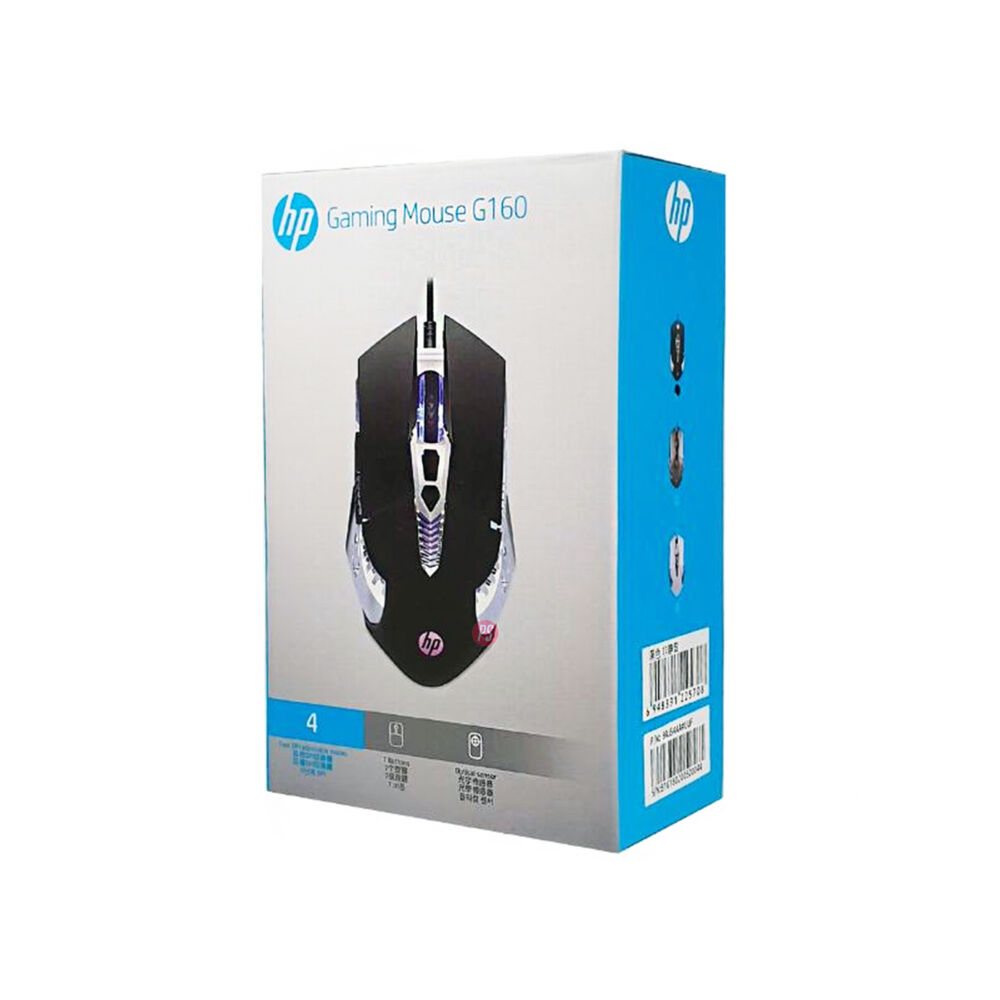 Mouse Gamer Usb Iluminaci&oacute;n Hp G160 - Ps image number 3.0