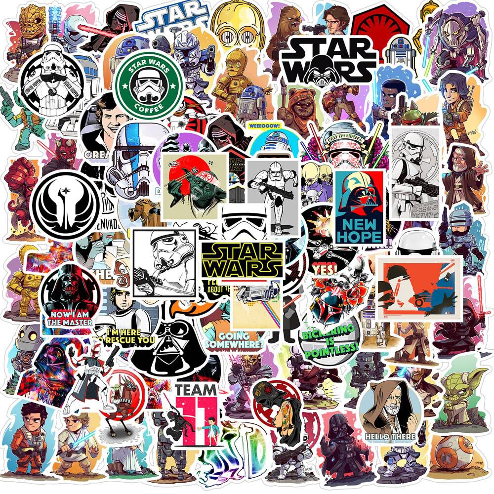 Pack Sticker Star Wars Stormtooper Darth Vader image number 3.0