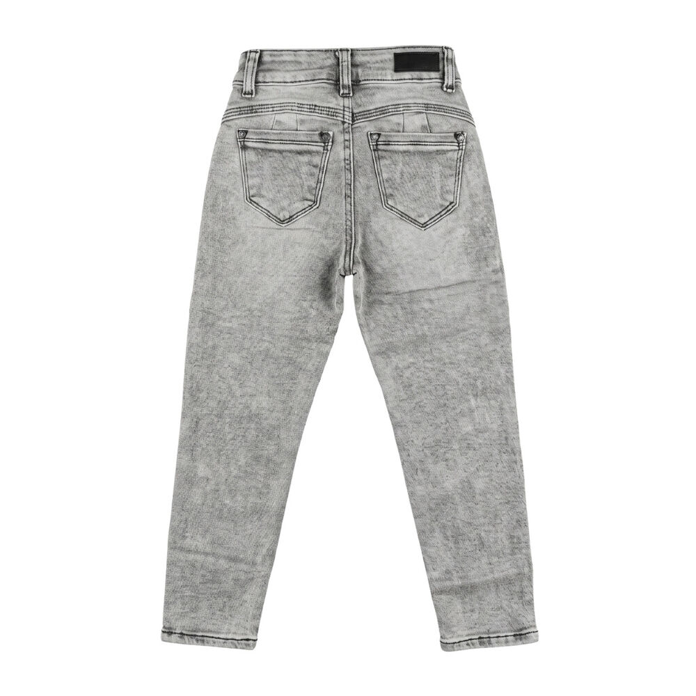 Jeans Gris Ni&ntilde;a Pantalon Denim Slim Fit Mezclilla image number 5.0