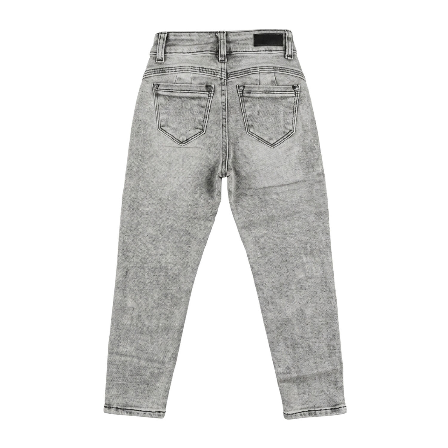 Jeans Gris Ni&ntilde;a Pantalon Denim Slim Fit Mezclilla image number 5.0
