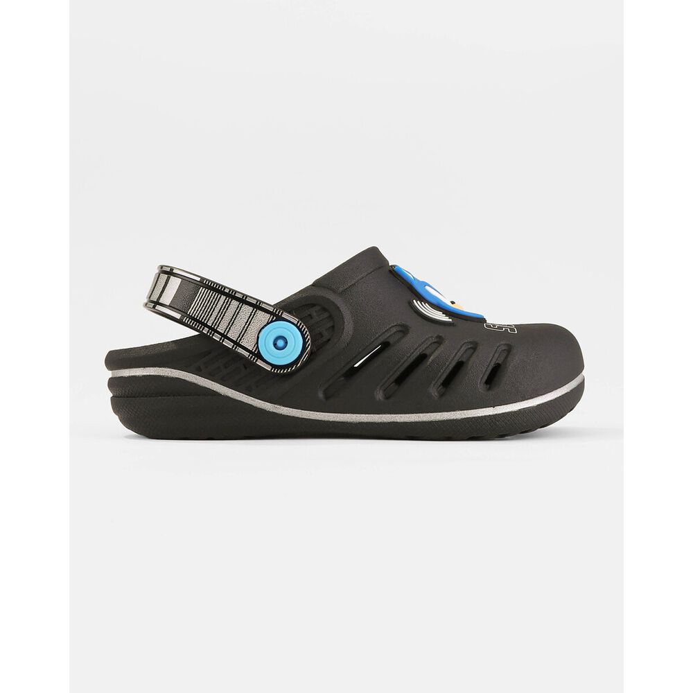 Sandalia Infantil Negro/azul Sonic Speed Ipanema image number 2.0