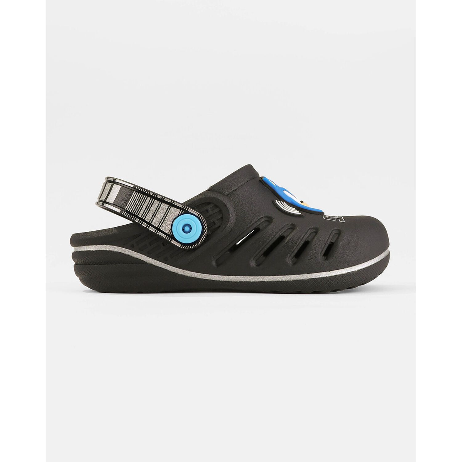 Sandalia Infantil Negro/azul Sonic Speed Ipanema image number 2.0